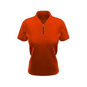 1/4 zip women polo