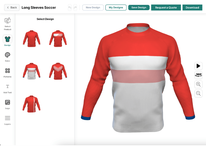A 3D kit designer that lives inside your store