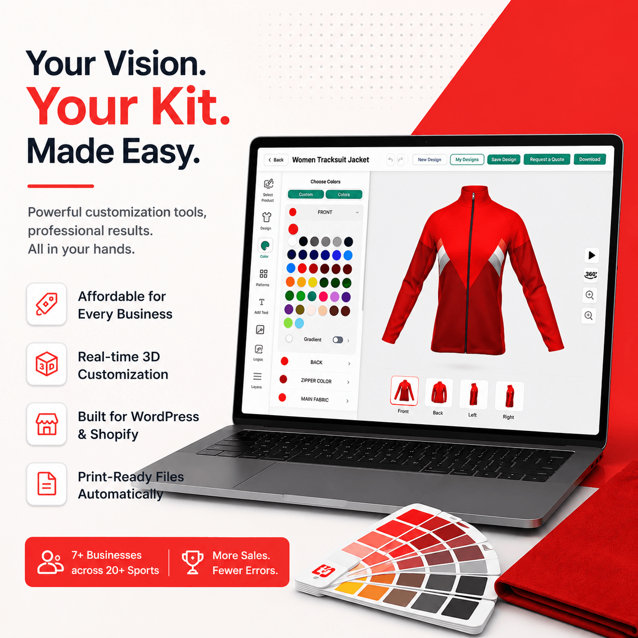 Making professional kit customization affordable for everyone
