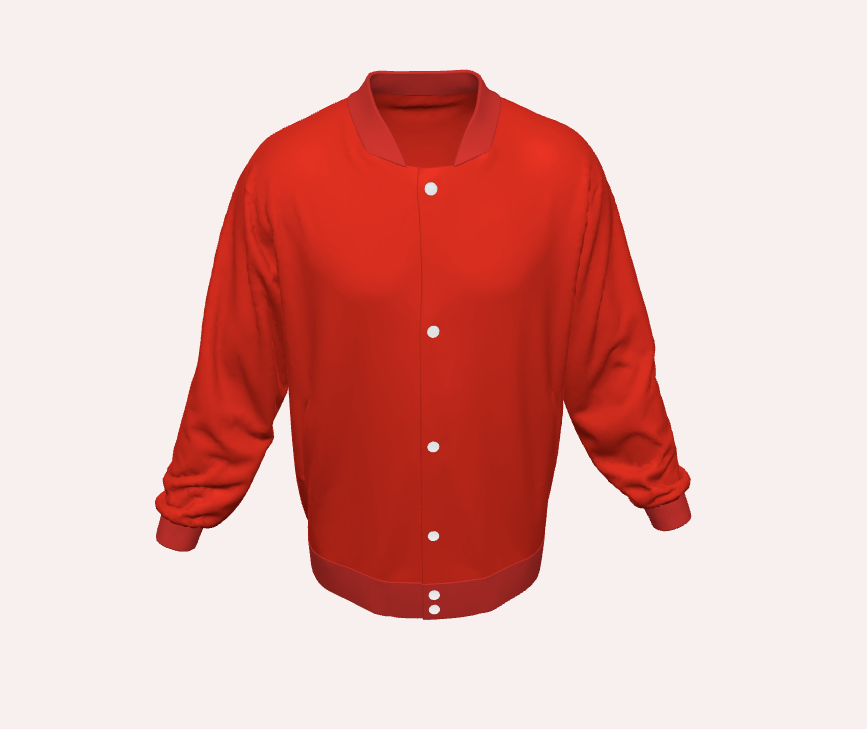 Sublimated varsity jacket